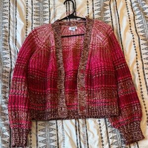 525 America Women's Multicolor Knit Cardigan